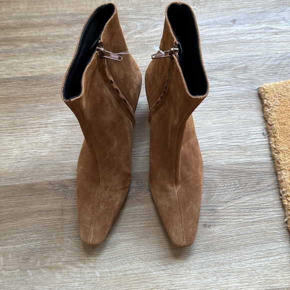 NWOT STAUD Suede Wally Ankle Boots - Picture 6 of 10